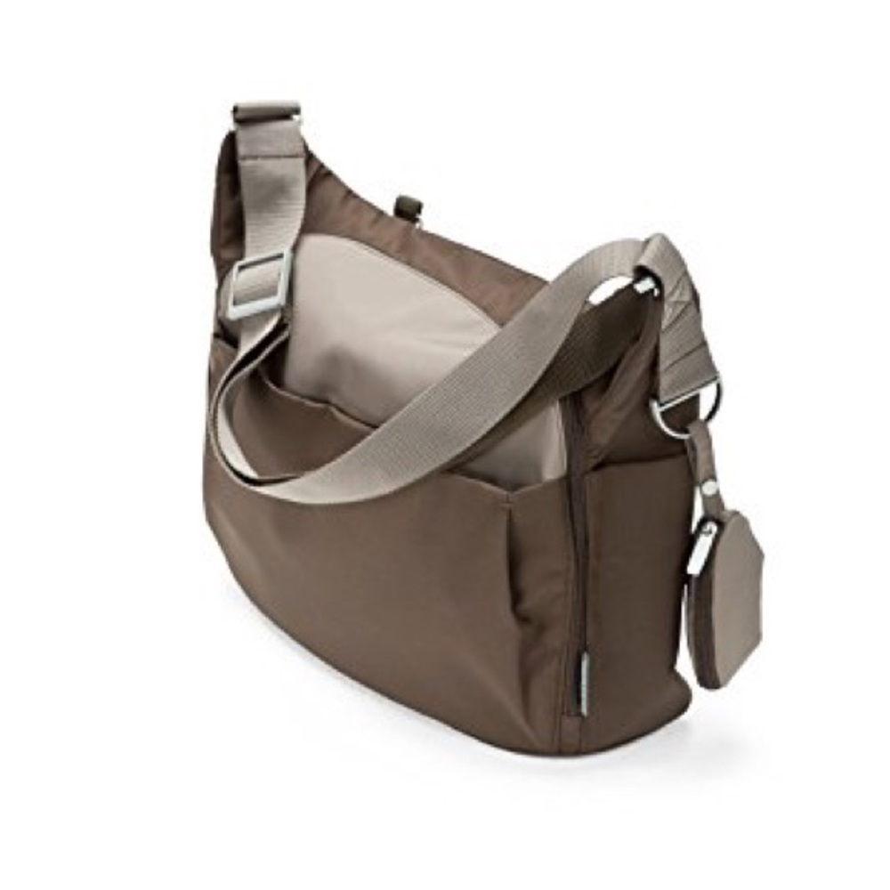 Brand *New* Never Used Stokke Diaper Bag Brown